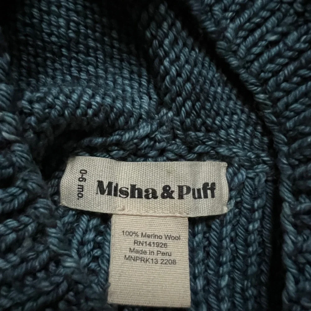 Misha And Puff Blue Smoke Log Cabin Balaclava - Picture 3 of 4